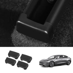 Seat Slide Rail Anti-Kick Cover (4-Piece Set) for Tesla Model Y Juniper 2025+/Model 3 Highland 2024+ - T-Launch