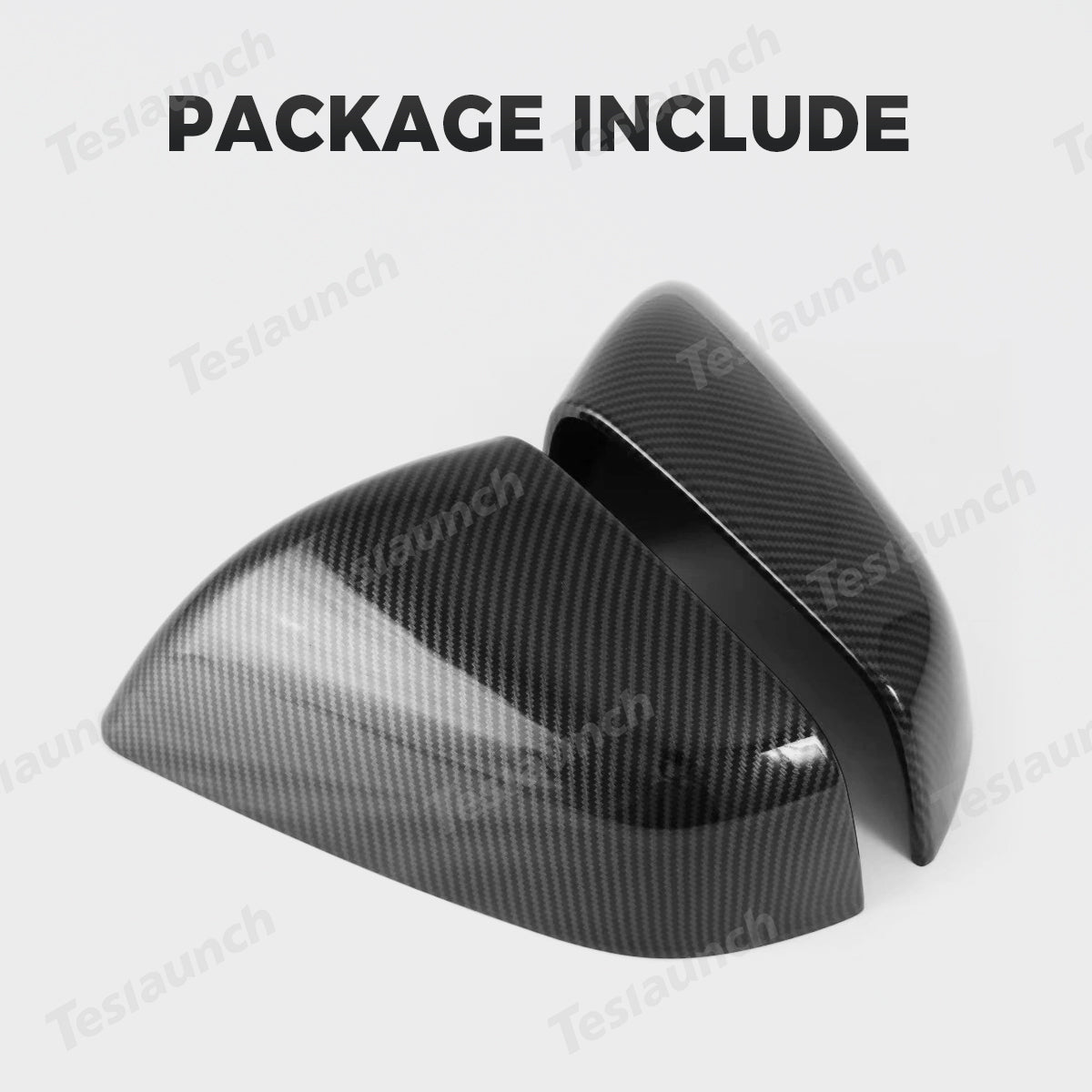 Side Mirror Cover Caps – Protective & Stylish Exterior Trim for Tesla 2024+ Model 3 Highland - T-Launch