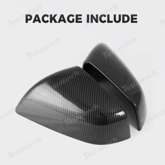Side Mirror Cover Caps – Protective & Stylish Exterior Trim for Tesla 2024+ Model 3 Highland - T-Launch