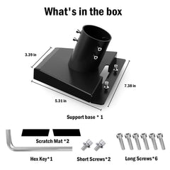 Stainless Steel Bracket Mount Adapter for Starlink Gen 3 - T-Launch