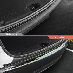 Stainless Steel Rear Bumper Protector Guard for Tesla Model Y Juniper 2025+ - T-Launch