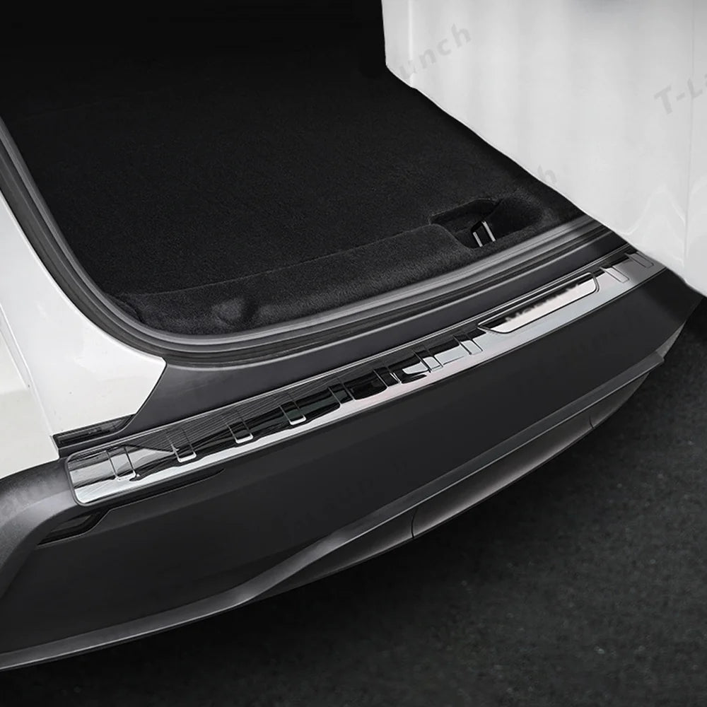 Stainless Steel Rear Bumper Protector Guard for Tesla Model Y Juniper 2025+ - T-Launch