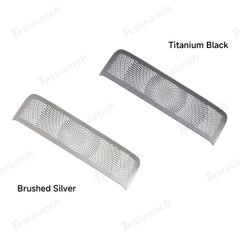 Stainless Steel Rear Console Vent Cover for Tesla Model Y Juniper 2025+ - T-Launch