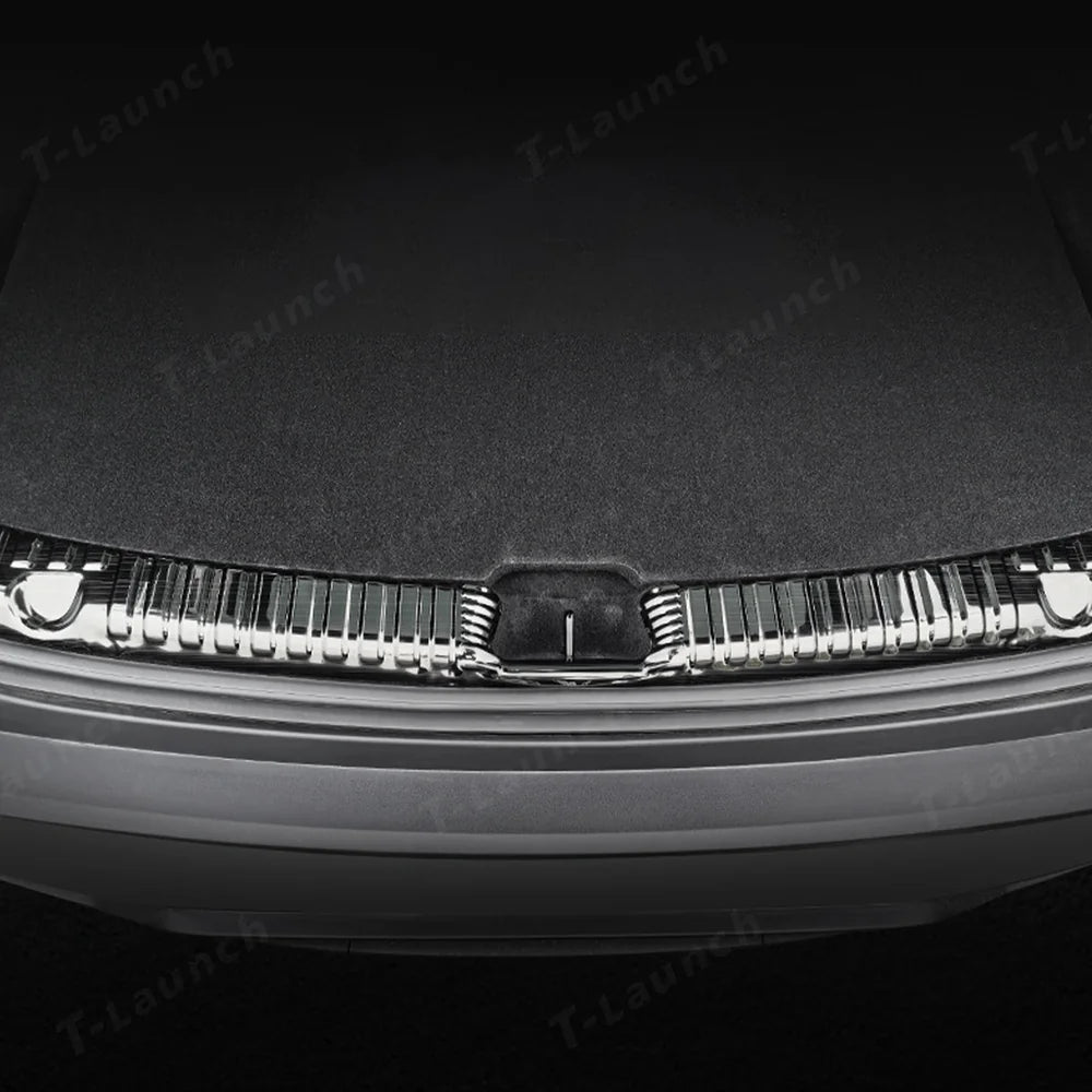 Stainless Steel Rear Trunk Sill Protector for Tesla Model Y Juniper 2025+ - T-Launch