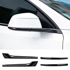 Stainless Steel Side Mirror Anti-Scratch Edge Protector Trim for Tesla Model Y Juniper 2025+/Model Y L 2026+ - T-Launch