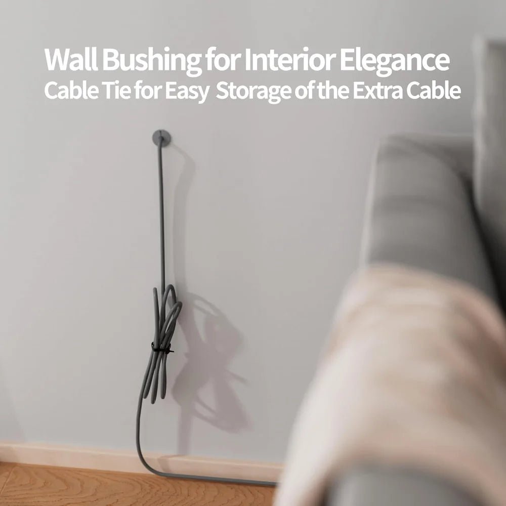 Starlink Cable Routing Kit with Wall Pass-Through Grommet – 1" Drill Bit Included for Gen 2/3 Dish & Mini Ethernet - T-Launch