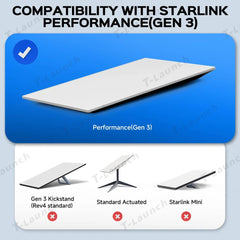 Starlink Gen 3 Performance XT60 12AWG Heavy-Duty Extension Cable - 10FT/3M - T-Launch