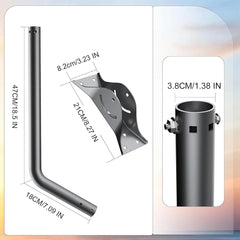 Starlink Gen 3 Roof Mount – 26" Adjustable Aluminum Bracket - T-Launch