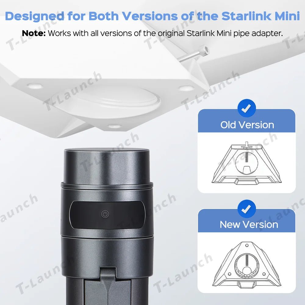 Starlink Mini Power Stand with Integrated Tripod – Compatible with All Starlink Mini Models - T-Launch