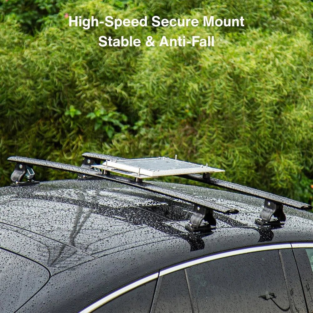 Starlink Mini T-Slot Roof Rack Mount with Stainless Steel Frame & PC Shell Cover - T-Launch