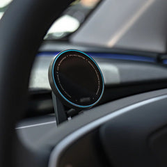 Steering Wheel Magnetic MagSafe Wireless Charging Phone Holder for Tesla Model 3 Highland Standard 2025+ - T-Launch
