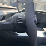 Magnetic Autopilot Nag Reduction Device for Tesla 2024+ Model 3 Highland - AP PAPA Magnetic Autopilot Buddy, Steering Wheel Counter Weight