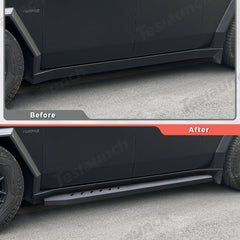 Tesla Cybertruck Running Boards Side Steps - Exterior Brackets Nerf Bars - T-Launch
