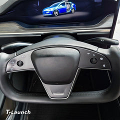 Tesla Model S/X Turn Signal Stalk Retrofit Kit with Gear Shift Lever - T-Launch