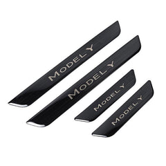 Tesla Model Y Door Sill Covers Vinyl Wrap Protector (2020-2023) - T-Launch