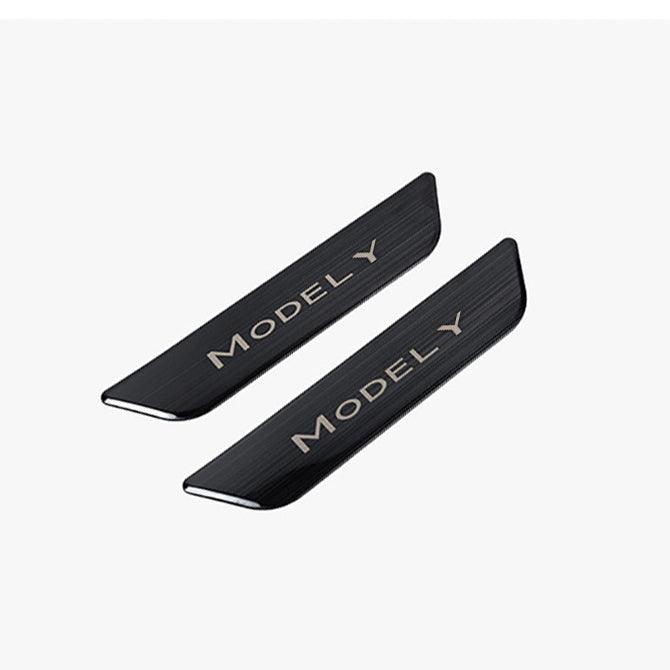 Tesla Model Y Door Sill Covers Vinyl Wrap Protector (2020-2023) - T-Launch