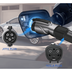 Tesla to J1772 Adapter for Tesla Model 3/Y/S/X/Cybertruck - T-Launch