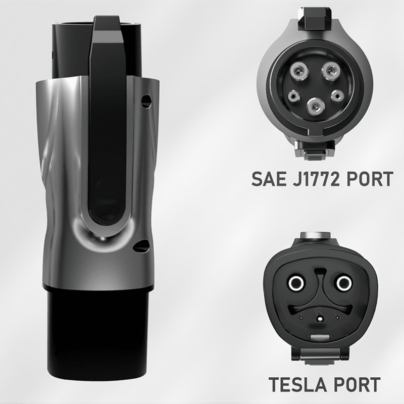 Tesla to J1772 Adapter for Tesla Model 3/Y/S/X/Cybertruck - T-Launch