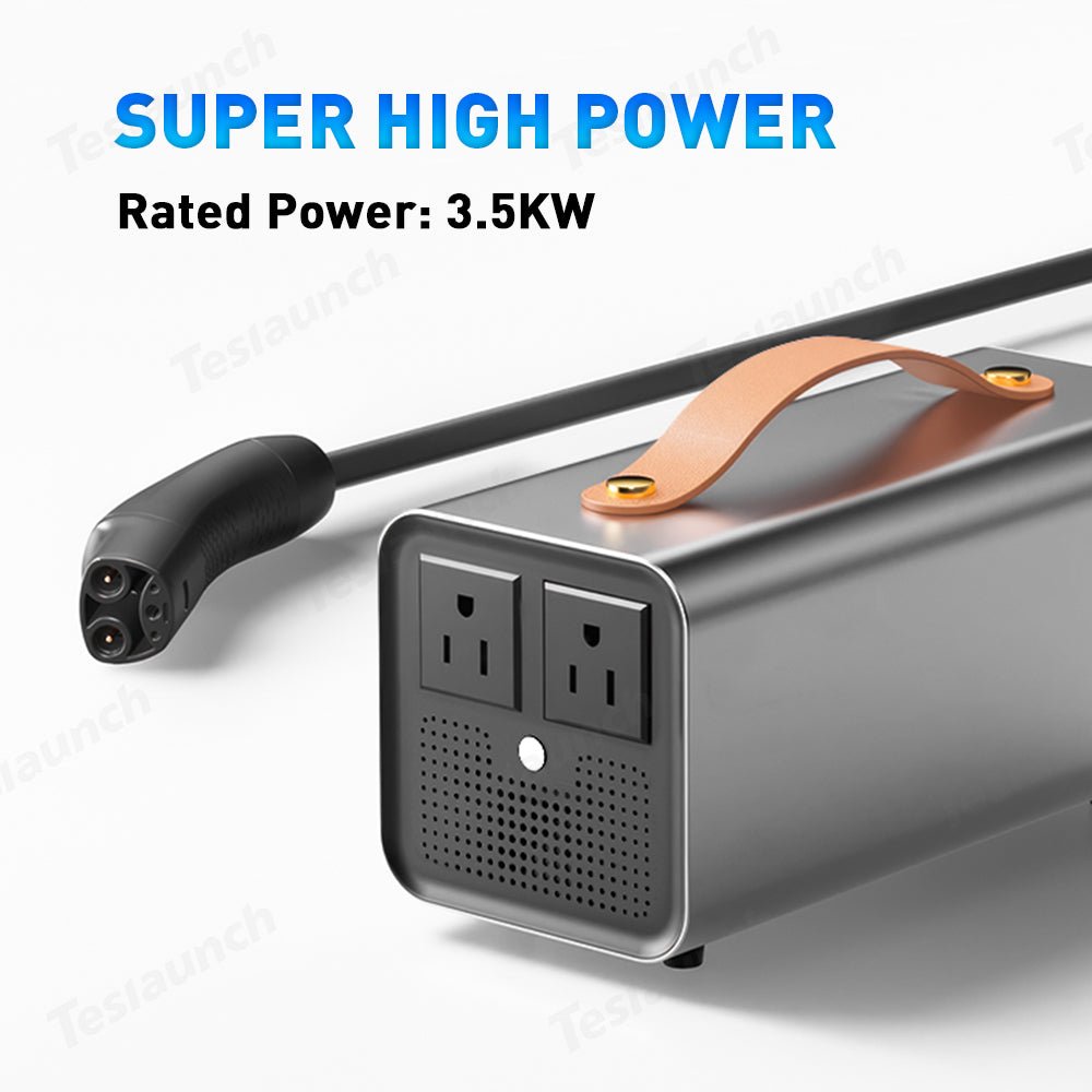 Tesla V2L Adapter – 3.6kW V2L Discharge Device for Model 3/Y/S/X (North America Version) - T-Launch
