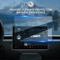 2024 Model 3 Highland gehard glas (9H) schermbeschermer voor Tesla