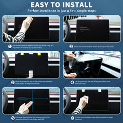 2024 Model 3 Highland Tempered Glass(9H) skärmskydd för Tesla
