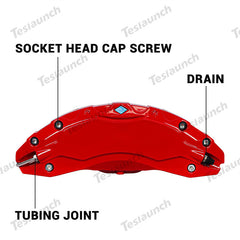 Ice Blue καλύμματα δαγκάνα φρένων (4τμχ) Για Tesla Model 3/Ε