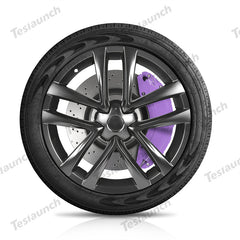 Lila 2021-2023 Model S/X Bromsokskydd (4st) för Tesla