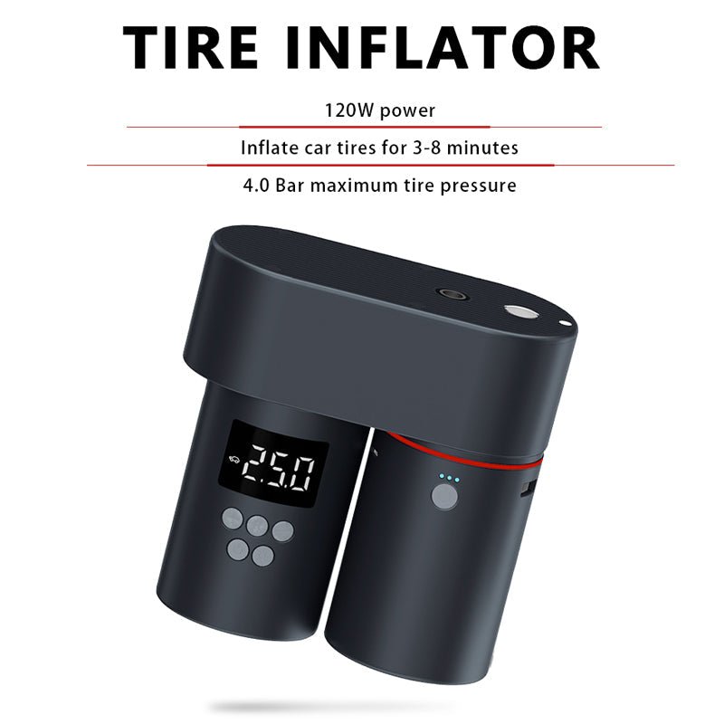 Teslaunch x BAYU All in One Multifunctional Car Kit - Car Washer, Air Pump, Vacuum Cleaner, Glare Flashlight, Mobile Phone Charger - T-Launch