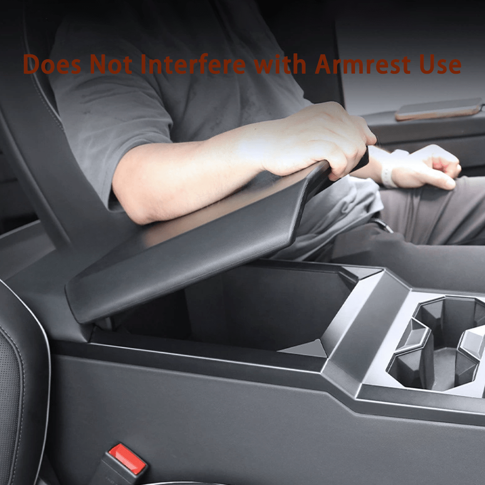 TPE Center Armrest Cover for Tesla Cybertruck - T-Launch