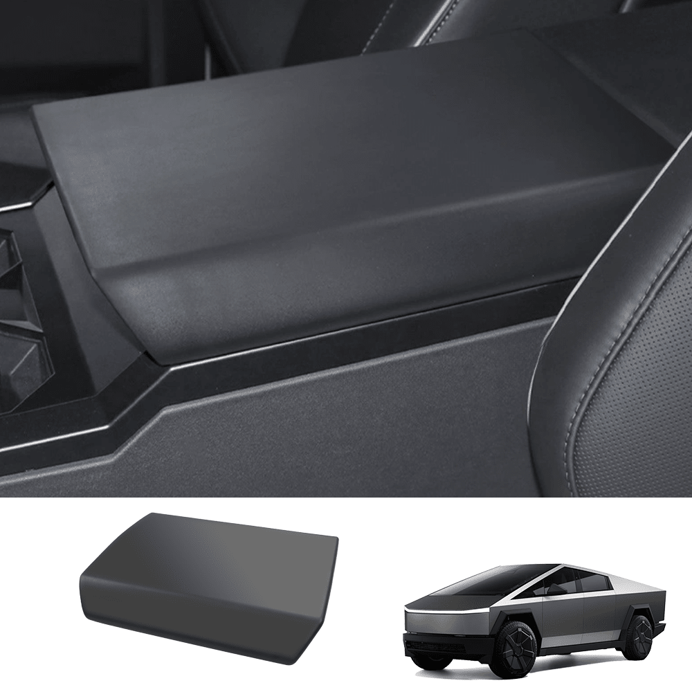 TPE Center Armrest Cover for Tesla Cybertruck - T-Launch