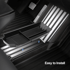 TPE Center Console Lower Tray Organizer for Cybertruck - T-Launch