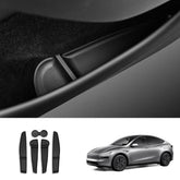TPE Door Storage & Cup Holder Mats for Tesla Model Y Juniper 2025+ - T-Launch