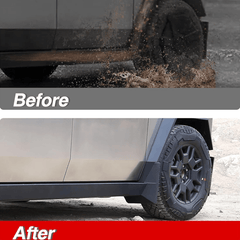 TPE Mud Flaps Front Rear Mudguard Kit OEM Fender for Cybertruck (4 Pcs) - T-Launch