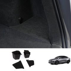 TPE Rear Trunk Side Storage Box for Tesla Model Y Juniper 2025+ (2 Pcs) - T-Launch