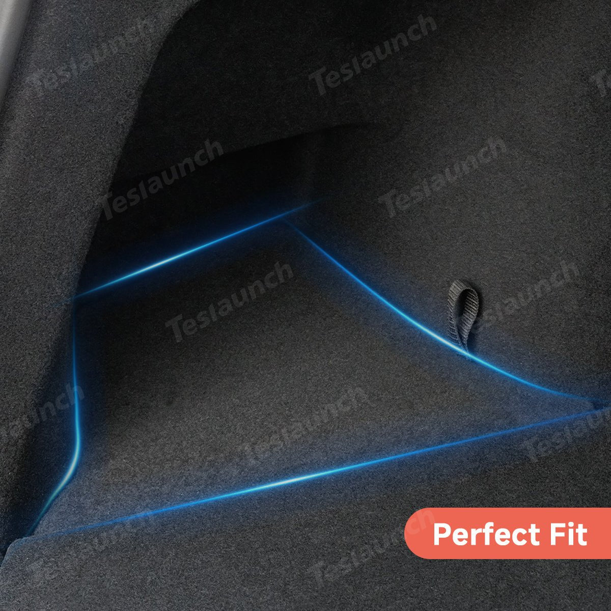 TPE Rear Trunk Side Storage Box for Tesla Model Y Juniper 2025+ (2 Pcs) - T-Launch