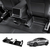 TPE Under-Seat Corner Anti-Kick Covers for Tesla Model Y Juniper 2025+ - T-Launch