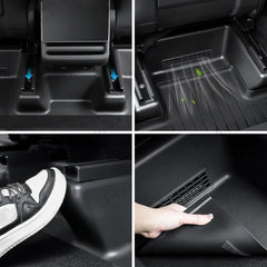 TPE Under-Seat Corner Anti-Kick Covers for Tesla Model Y Juniper 2025+ - T-Launch