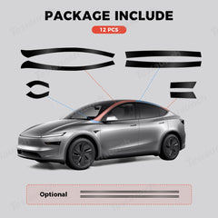 TPU Roof Pillar Delete Wrap for Tesla Model Y Juniper 2025+ - T-Launch