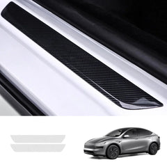 Transparent TPU Door Sill Protector Film for Tesla Model Y Juniper 2025+ - T-Launch