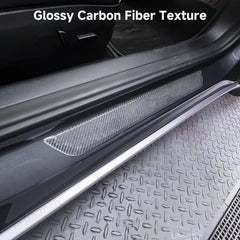 Transparent TPU Door Sill Protector Film for Tesla Model Y Juniper 2025+ - T-Launch