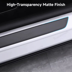 Transparent TPU Door Sill Protector Film for Tesla Model Y Juniper 2025+ - T-Launch