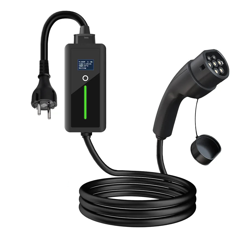 Type 2 AC Portable EV Charger - T-Launch
