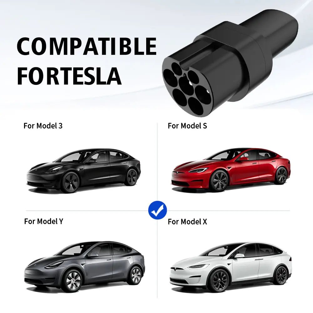 Type 2 to Tesla/NACS EV Charge Adapter (AC Only) - T-Launch
