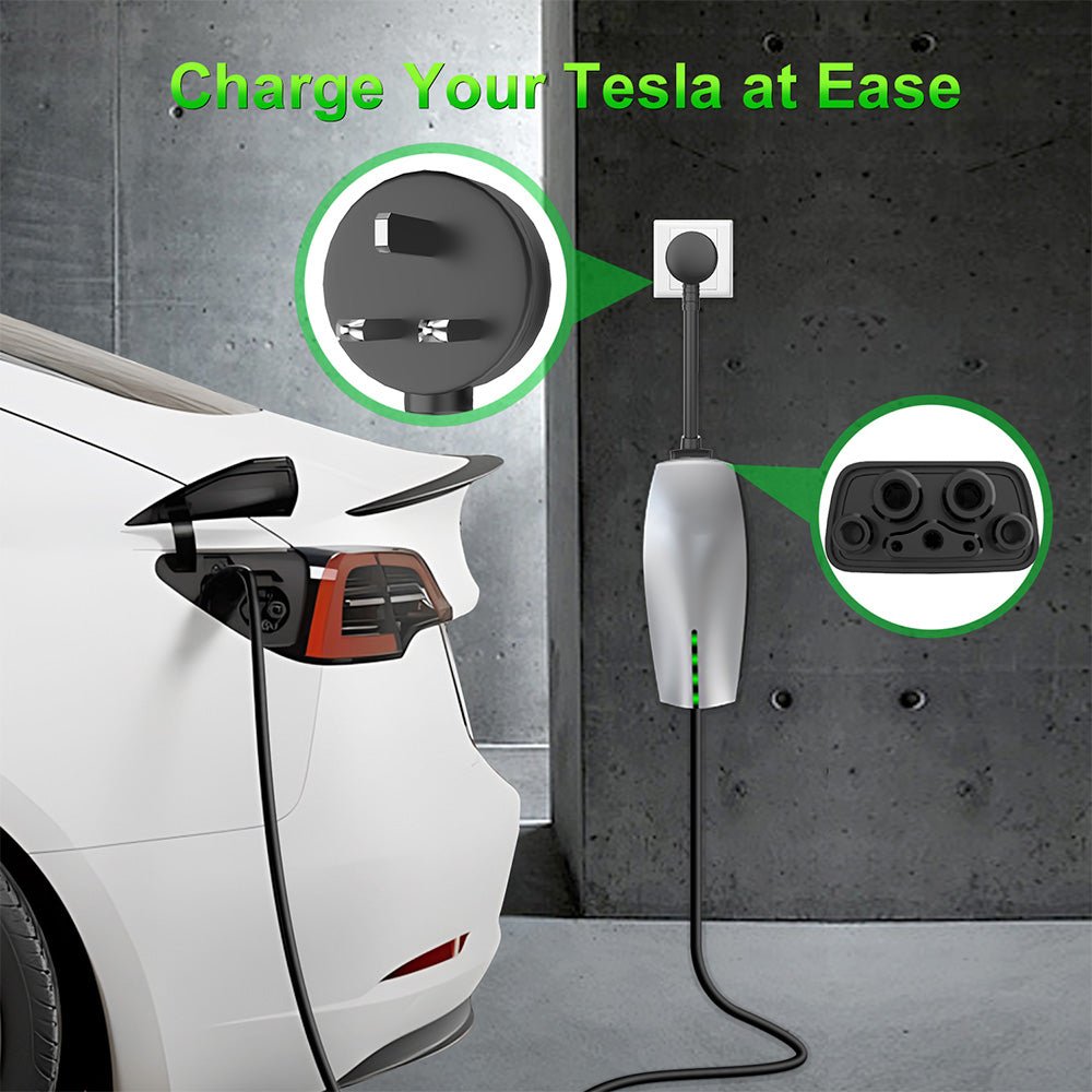 United Kingdom Type G Adapter for Tesla Mobile Connector - T-Launch