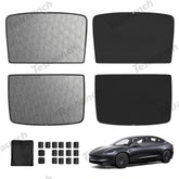 Upgrade Built-in Reflective Sunroof Sunshade for Tesla Model 3 Highland Standard 2025+ - T-Launch