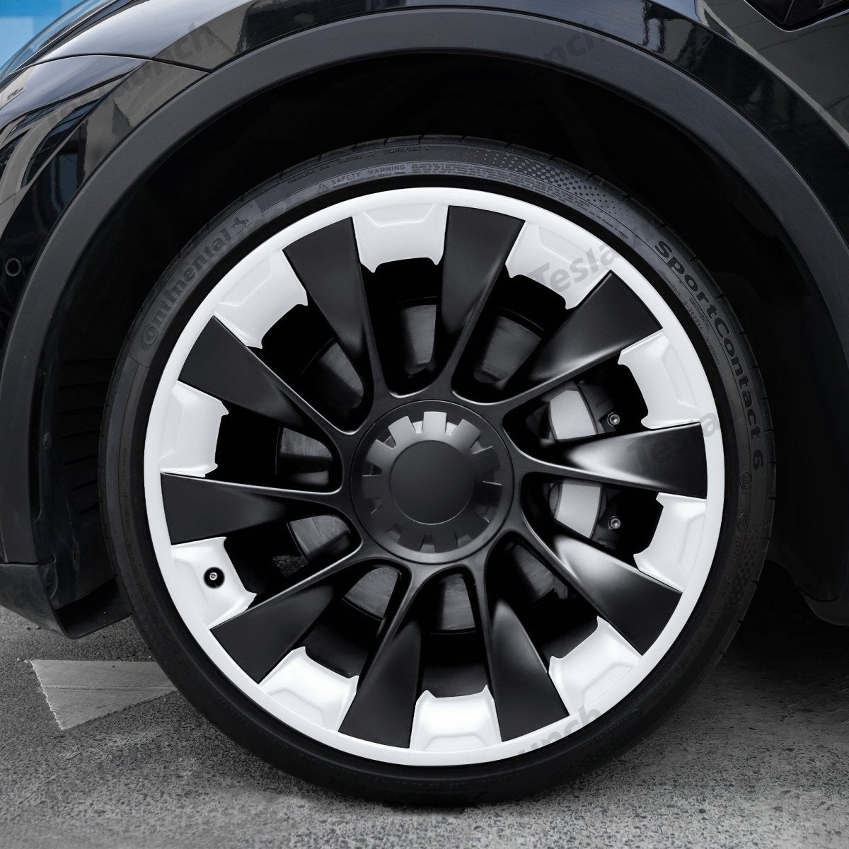Upgraded All-in-one Mech Style Rim Protector for Model Y 20'' Induction Wheels - T-Launch