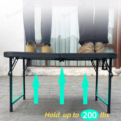 Upgraded Camping Folding Table Travel & Trunk Storage for Tesla Model Y Juniper 2025+ - T-Launch