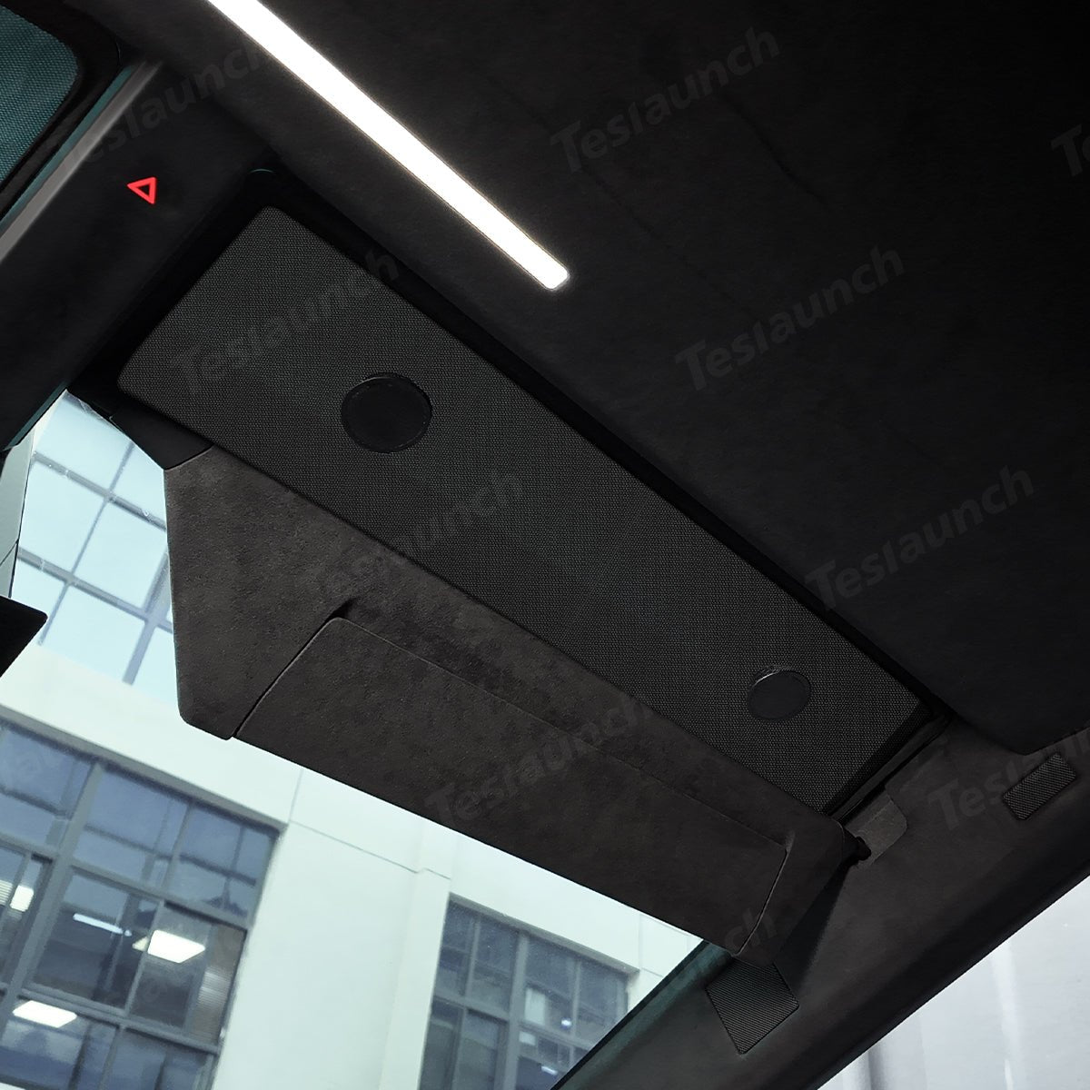 Upper Front Windshield Sunshade Mesh Sun Visor for Cybertruck (2 Pcs) - T-Launch