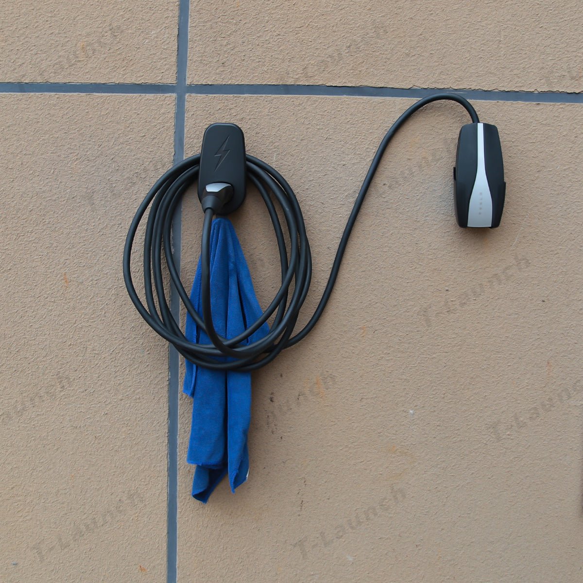 US / EUR Standard Charger Cable Organizer Holder for Tesla Model S/X/3/Y - T-Launch