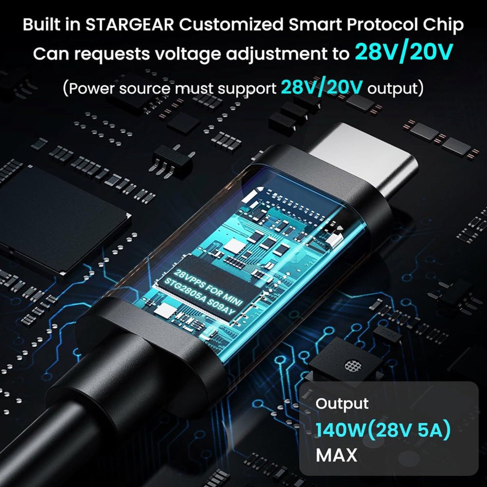 USB-C to DC Power Cable for Starlink Mini - T-Launch